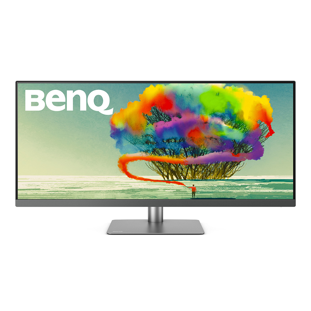 BenQ PD3420Q computerskærm 86,4 cm (34") 3440 x 1440 pixel Quad HD LED Grå