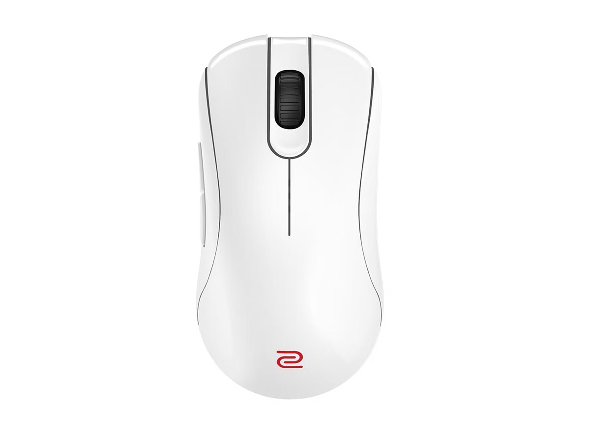 BenQ Zowie ZA13-DW (Small) Wireless Mouse for Esports - Gaming Mus - Optisk - 7 knapper - Hvid