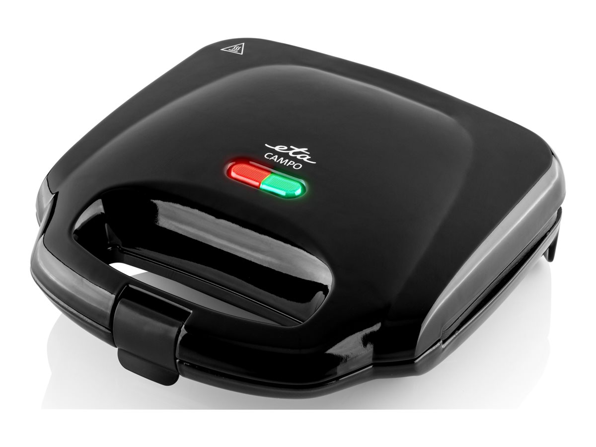 ETA Campo 4151 90010 - Sandwichtoaster - 750 W - sort