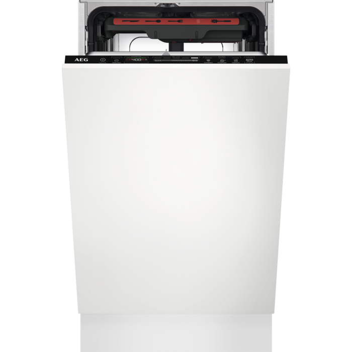 AEG FSE73527P, Fuldt indbygget, Slimline (45 cm), Hvid, 1,5 m, 1,5 m, 1,5 m