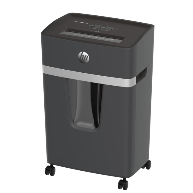 Makulator mikro-cut HP Pro Shredder 10MC, P-5, 20 l, mørkegrå