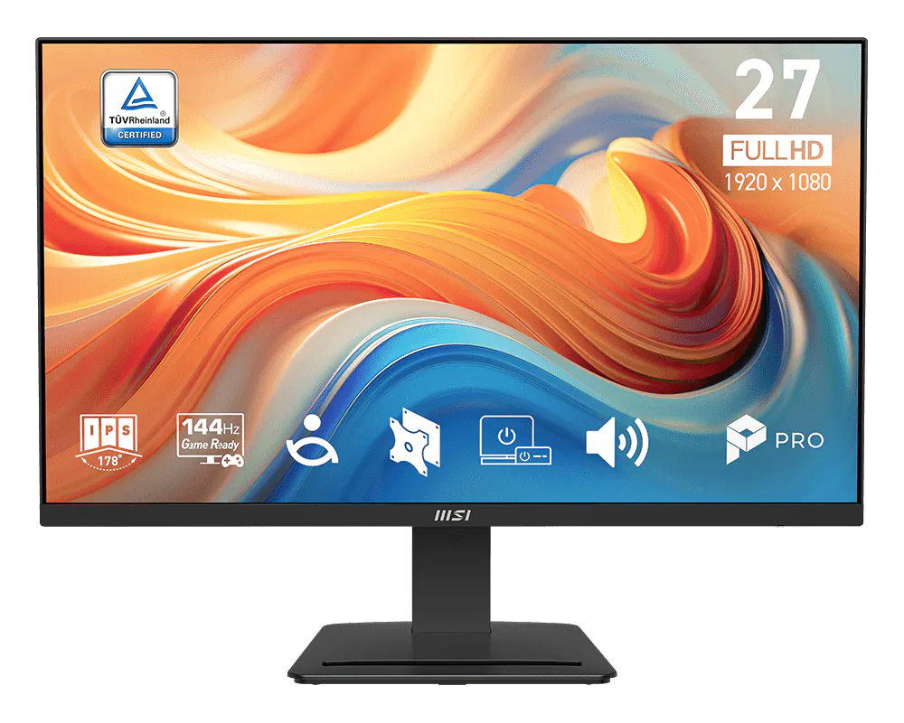 MSI Pro MP273DE E14A 27" IPS 1920 x 1080 (Full HD) HDMI DisplayPort 144 Hz billede