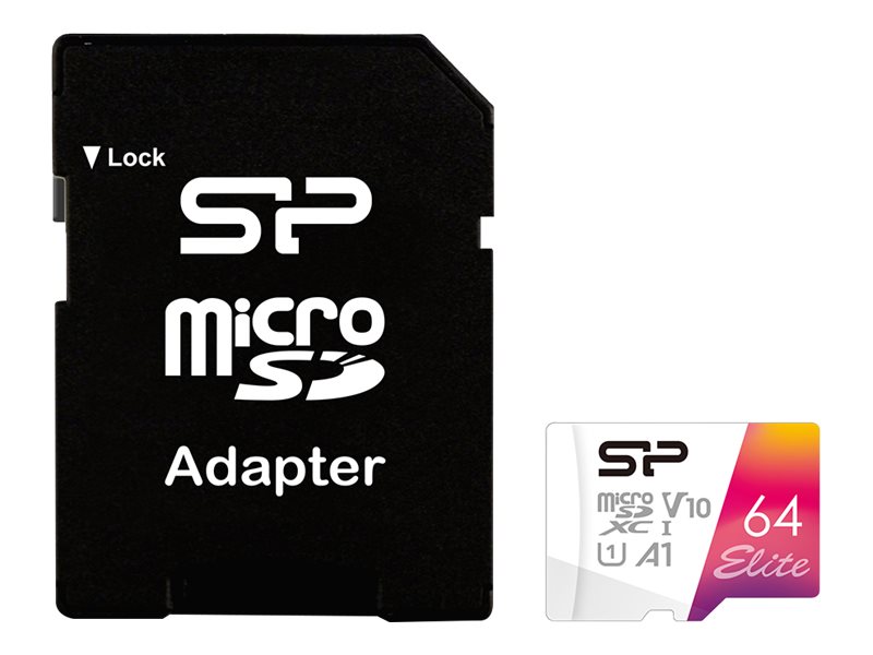 SILICON POWER Elite microSDXC 64GB 100MB/s