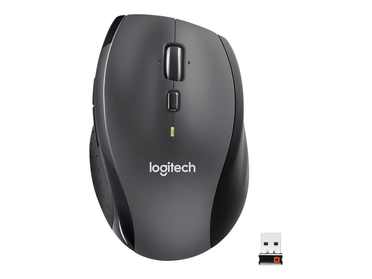 Logitech® | Marathon M705 - Mus - højrehåndet - laser - trådløs - 2.4 GHz - trådløs modtager (USB)