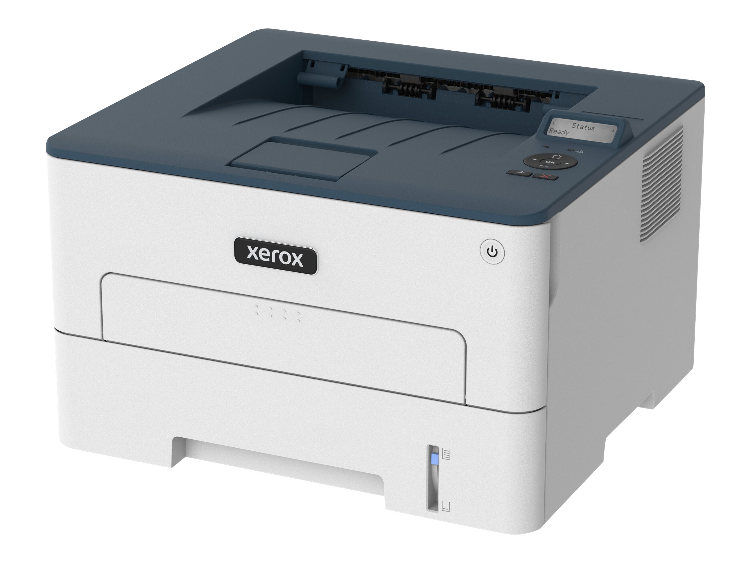 Xerox B230 - Printer - S/H - laser - Legal/A4 - 600 x 600 dpi - op til 34 spm - kapacitet: 250 ark - USB 2.0, LAN, Wi-Fi(n), USB 2.0 vært - Green World Alliance returneringsprogram