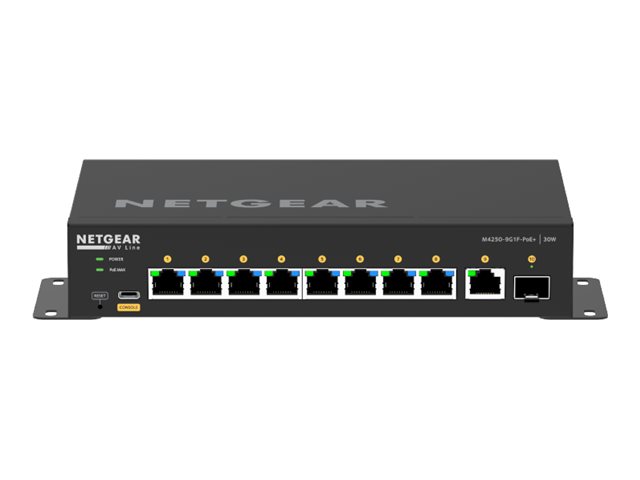 Netgear Gsm4210pd-100eus Netværksswitch Administreret L2/l3 Gigabit Ethernet (10/100/1000) Strøm Over Ethernet (poe) Sort