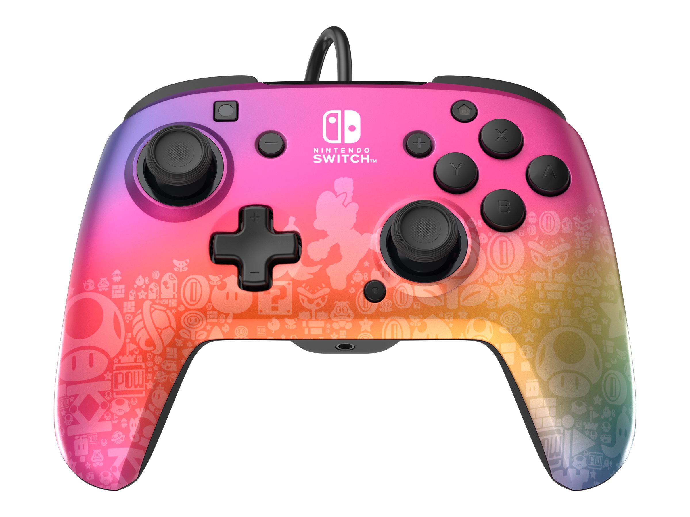 PDP Rematch - Gamepad - kablet - Star Spectrum REMATCH - for Nintendo Switch, Nintendo Switch OLED