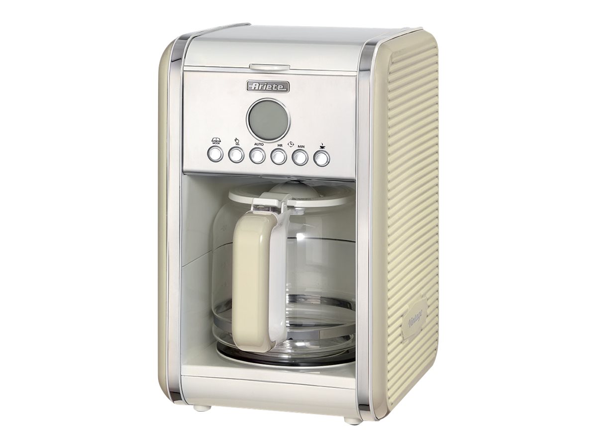 Ariete Vintage Filter Kaffeemaschine, beige
