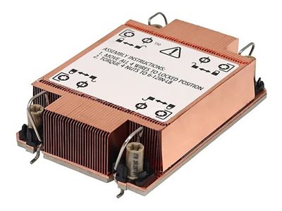 Inter-Tech S-4 Passiv CPU-køler 1-pack Rød