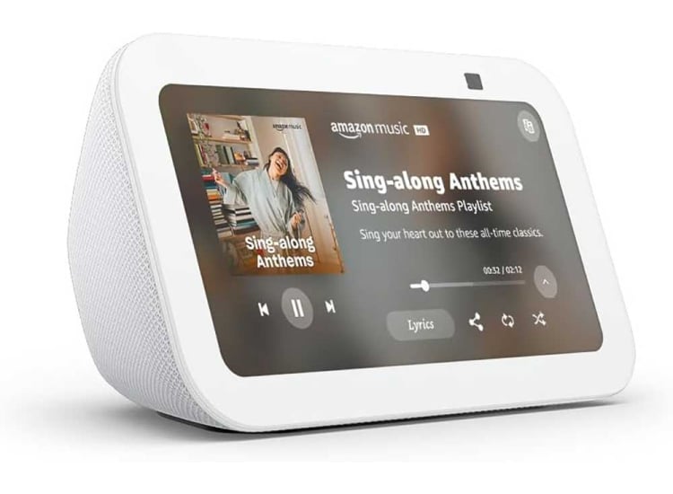 Amazon - Echo Show 5 (3rd Gen) - Smart Display With Alexa White