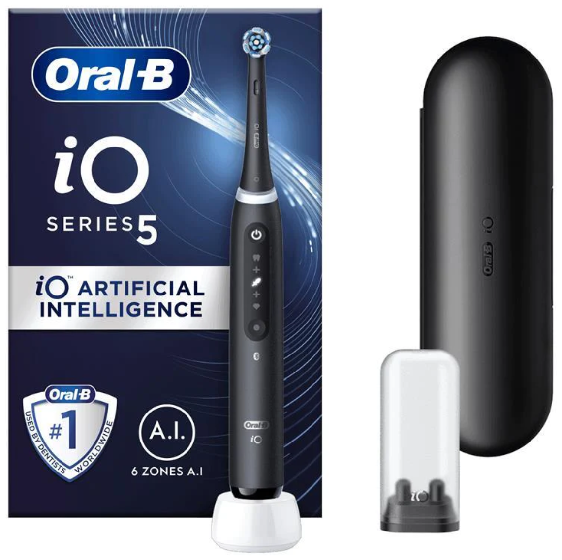 Oral-B iO Series 5 elektrisk tandbørste - sort