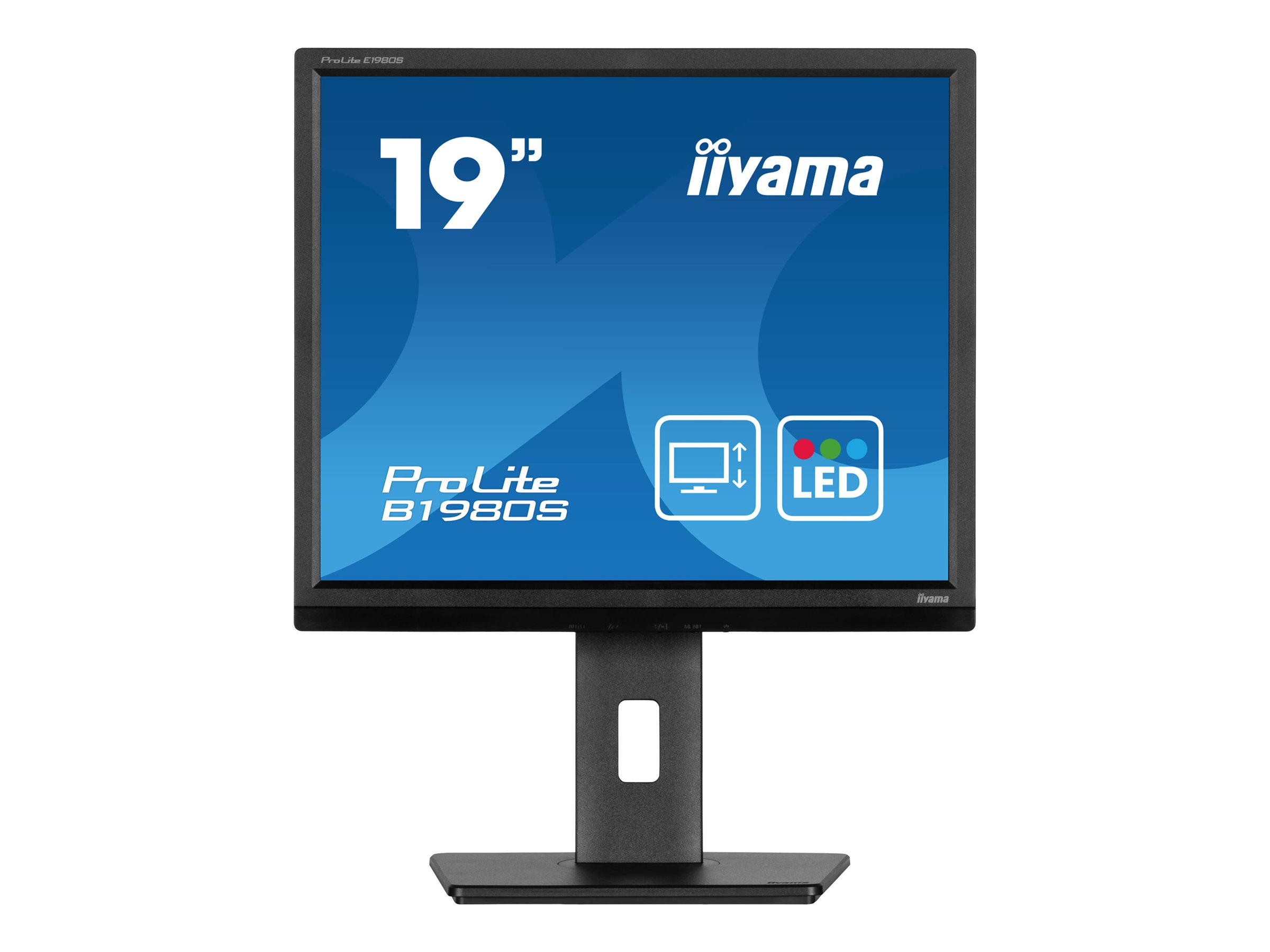 iiyama ProLite B1980S-B1 19" TN 1280 x 1024 HDMI DisplayPort 75Hz