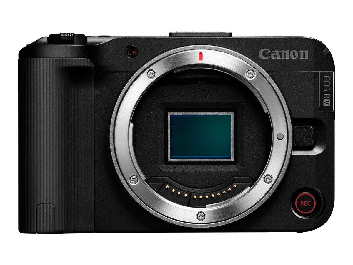 Canon EOS R50 V - Digitalkamera - spejlløst - 24.2 MP - APS-C - 4K / 30 fps - kun kamerahus - Wi-Fi, Bluetooth - sort