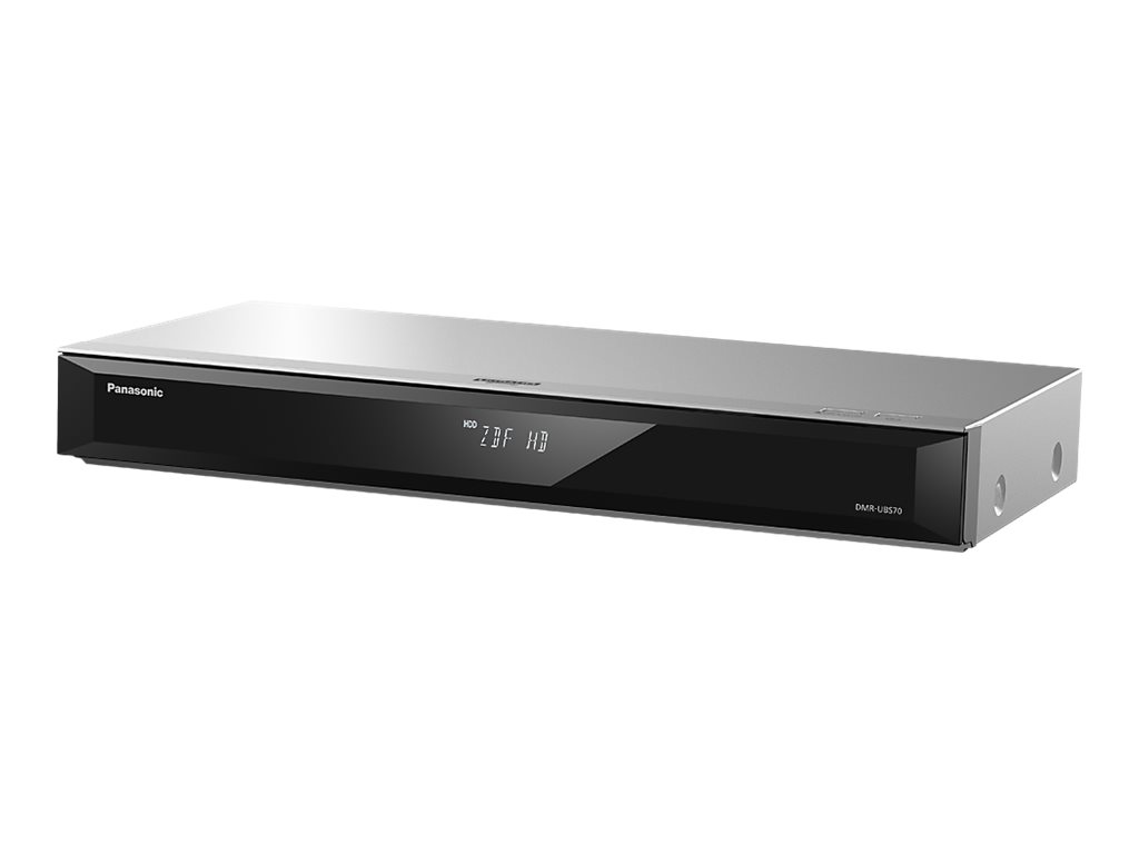 Panasonic DMR-UBS70 - 3D Blu-ray diskoptager med TV tuner og HDD - Eksklusiv - Ethernet, Wi-Fi