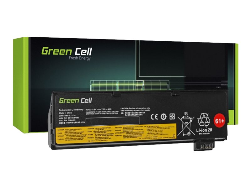 Green Cell Batteri til bærbar computer Li-ion 4400mAh