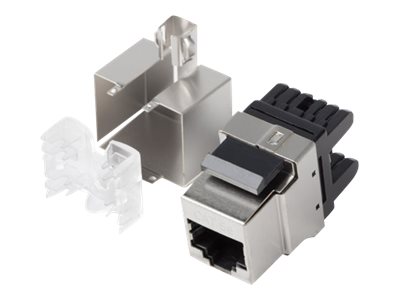 Lanberg KSF6-1000 Keystone Module RJ45 - LSA CAT.6 FTP 180°