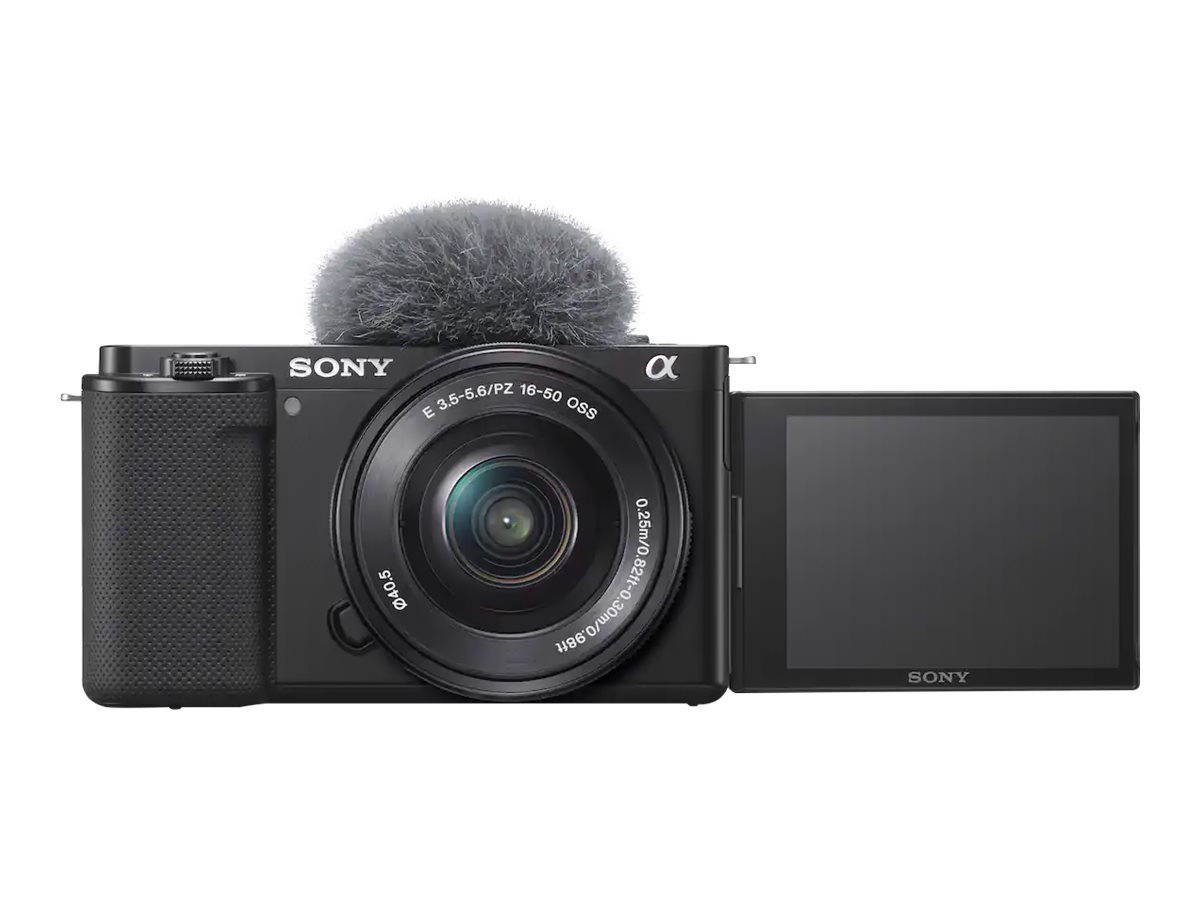 Sony a ZV-E10L 24.2Megapixel Sort Digitalkamera