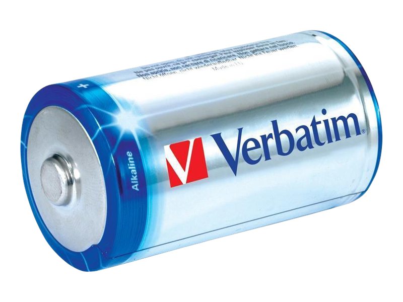 Verbatim - Batteri 2 x C - Alkaline