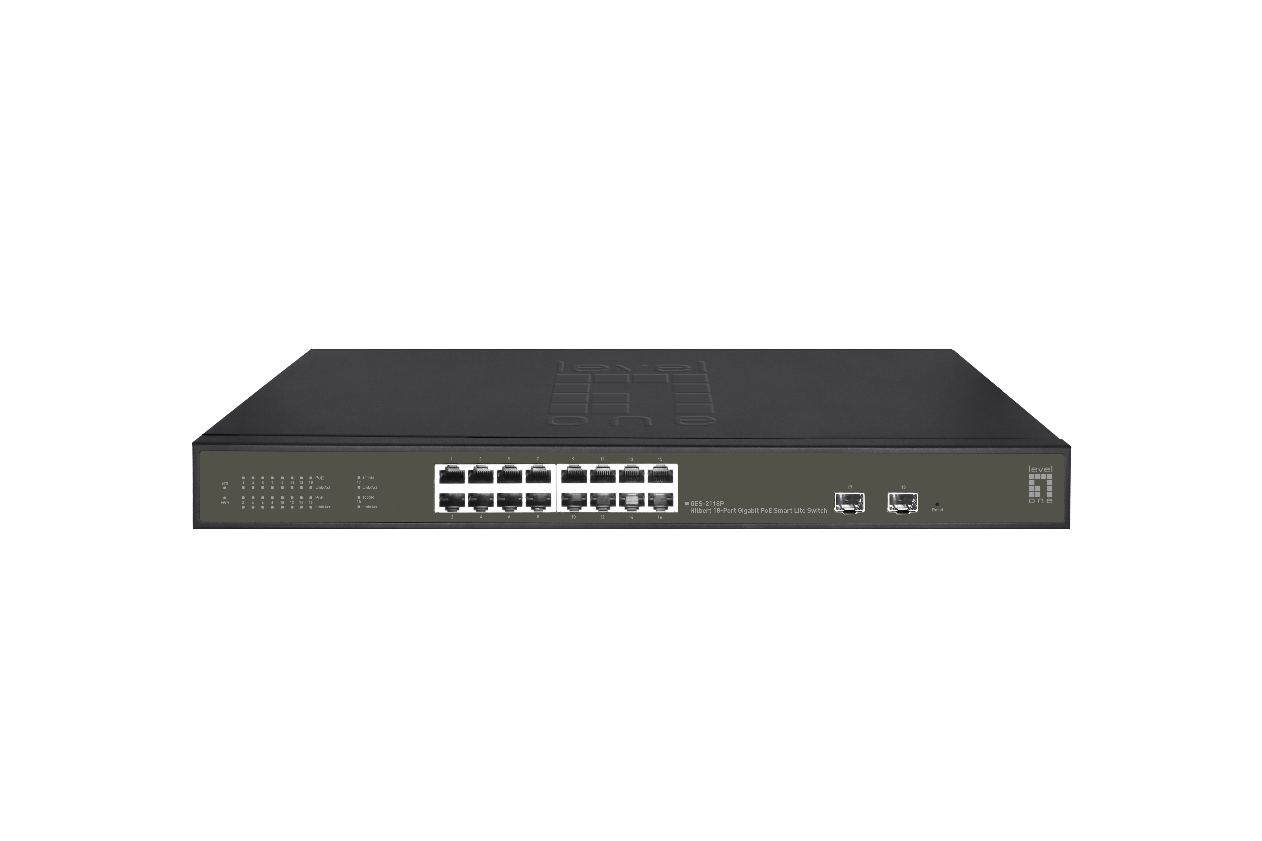 LevelOne GES-2118P Switch 16-porte Gigabit Ethernet