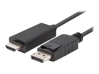 DisplayPort til HDMI kabel 3 m – Lanberg, sort