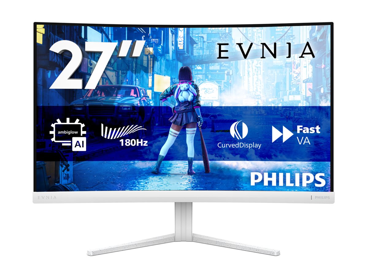 Philips Evnia 5000 27M2C5201L 27" Fast VA 1920 x 1080 (Full HD) HDMI DisplayPort 180Hz