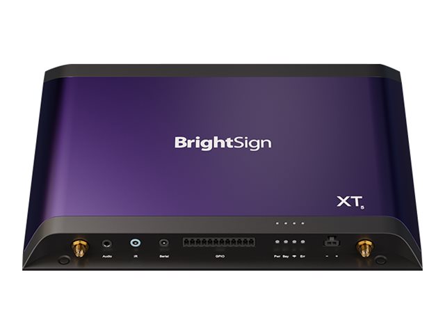 BrightSign XT5 XT2145 - Digital signage afspiller - 0 GB - BrightSign OS - 8K - 60 fps - HDR