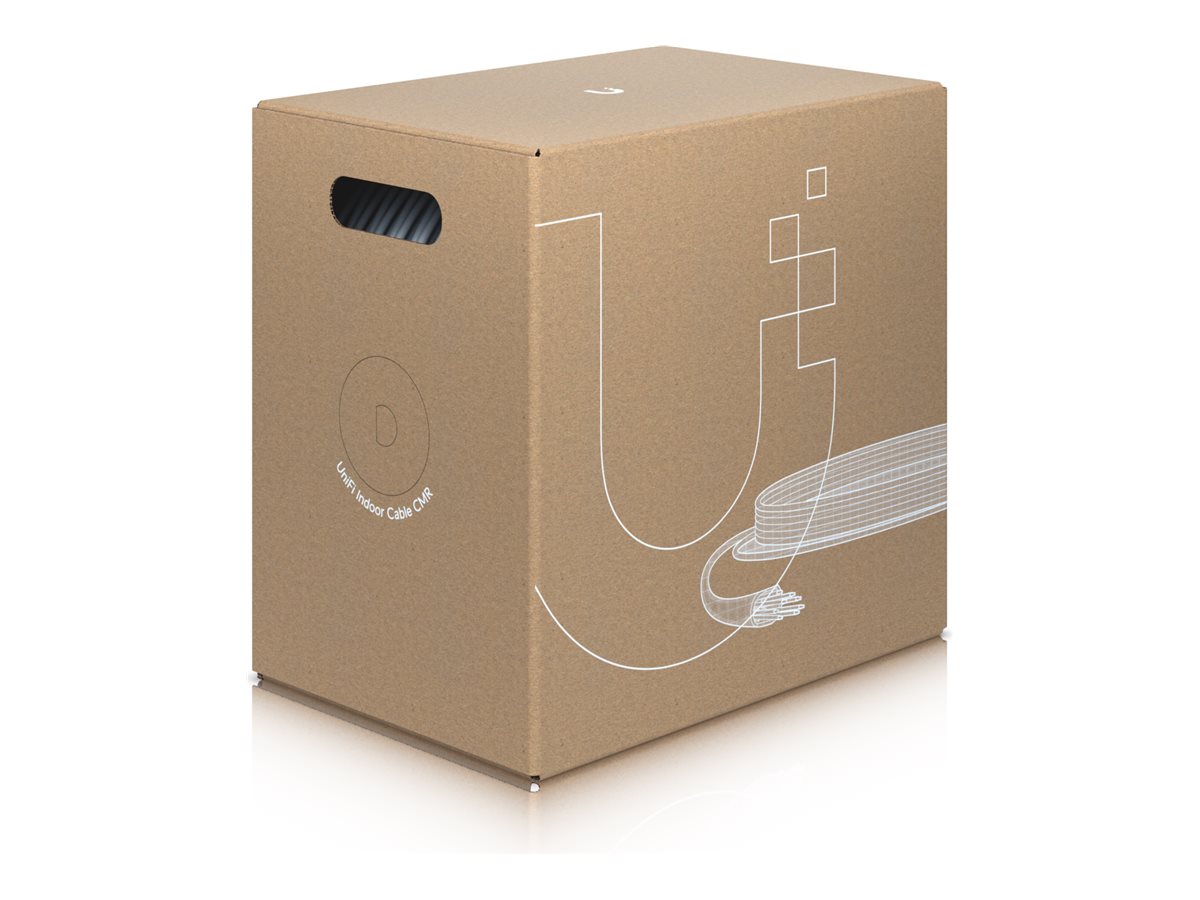 Ubiquiti UniFi CAT 6a Ikke afskærmet parsnoet (UTP) Bulkkabel Hvid