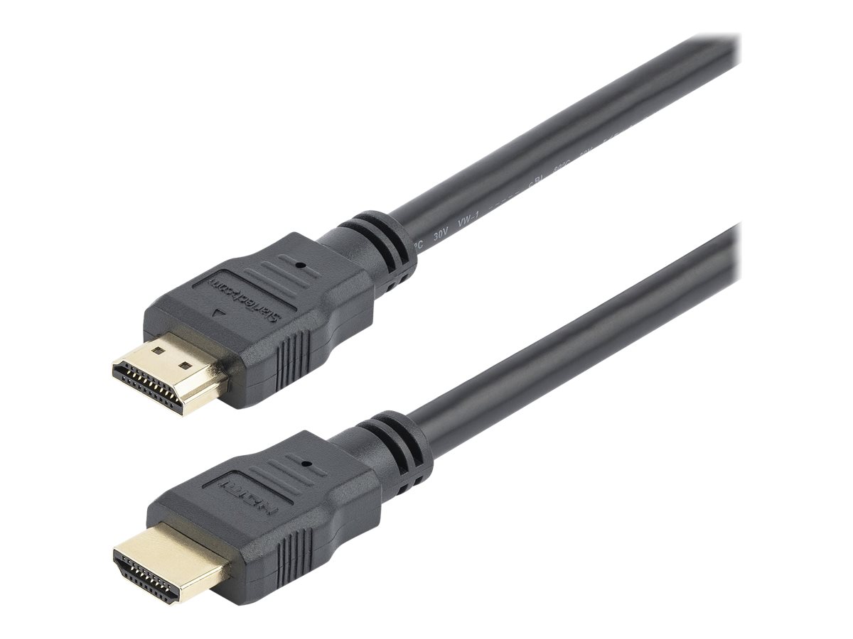 StarTech.com 0.3m 1ft Short High Speed HDMI Cable - Ultra HD 4k x 2k HDMI Cable - HDMI M/M - 30cm HDMI 1.4 Cable - Audio/Video Gold-Plated (HDMM30CM) billede