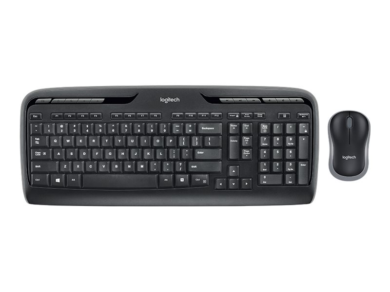 Logitech Wireless Combo MK330 Sæt med mus og tastatur Trådløs Tysk