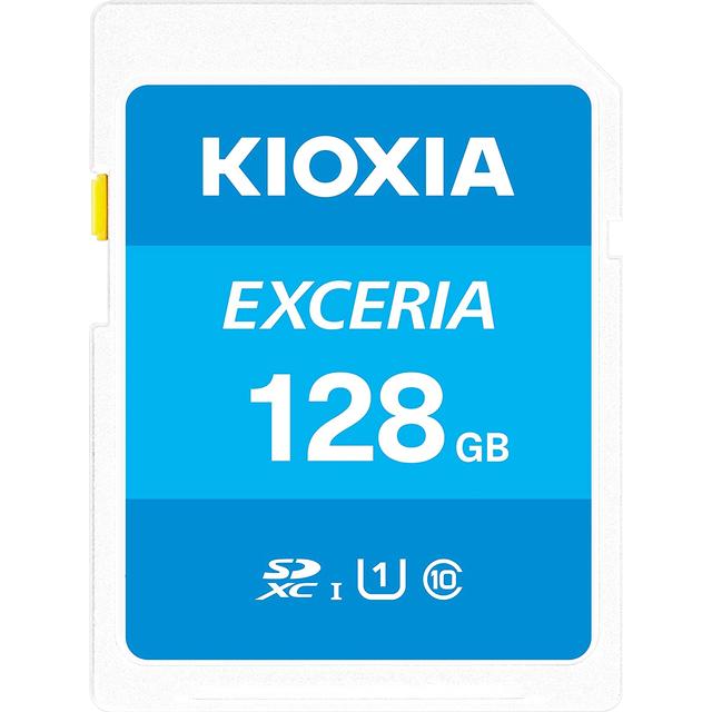 KIOXIA EXCERIA - Flashhukommelseskort - 128 GB - UHS-I U1 / Class10 - SDXC UHS-I