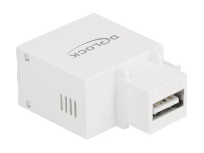 Delock - Strømforsyningsadapter - 10.5 Watt - 2.1 A (USB) - hvid