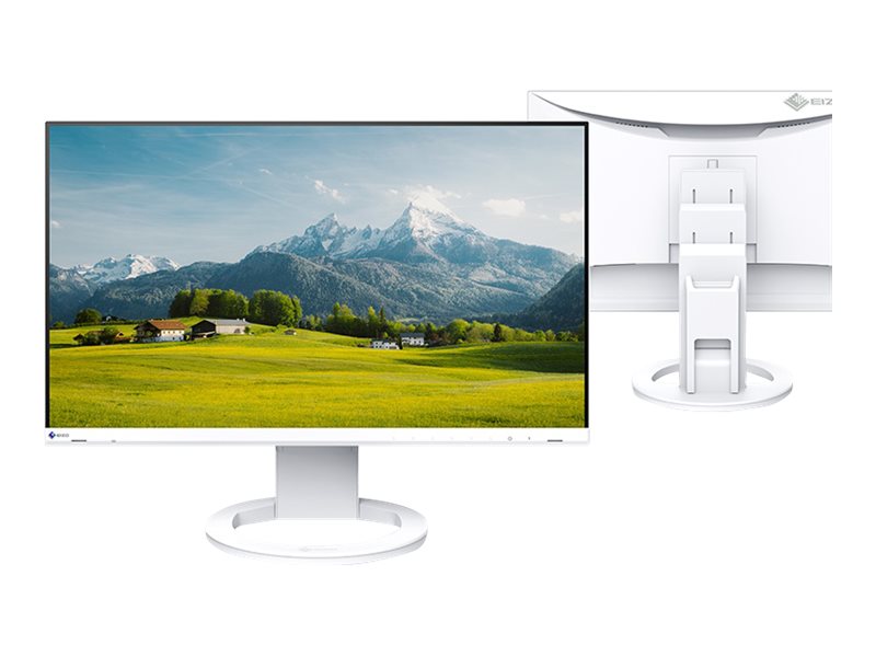 Eizo Flexscan Ev2490-wt Led Display 60,5 Cm (23.8 tommer) 1920 X 1080 Pixel Fuld Hd Hvid 23.8 tommer 1920 × 1080pixels Ips 16:9 60hz