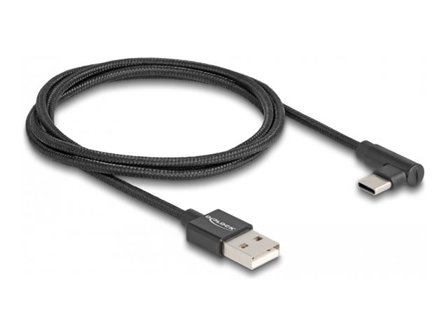 Delock USB Type-C kabel 1m Sort