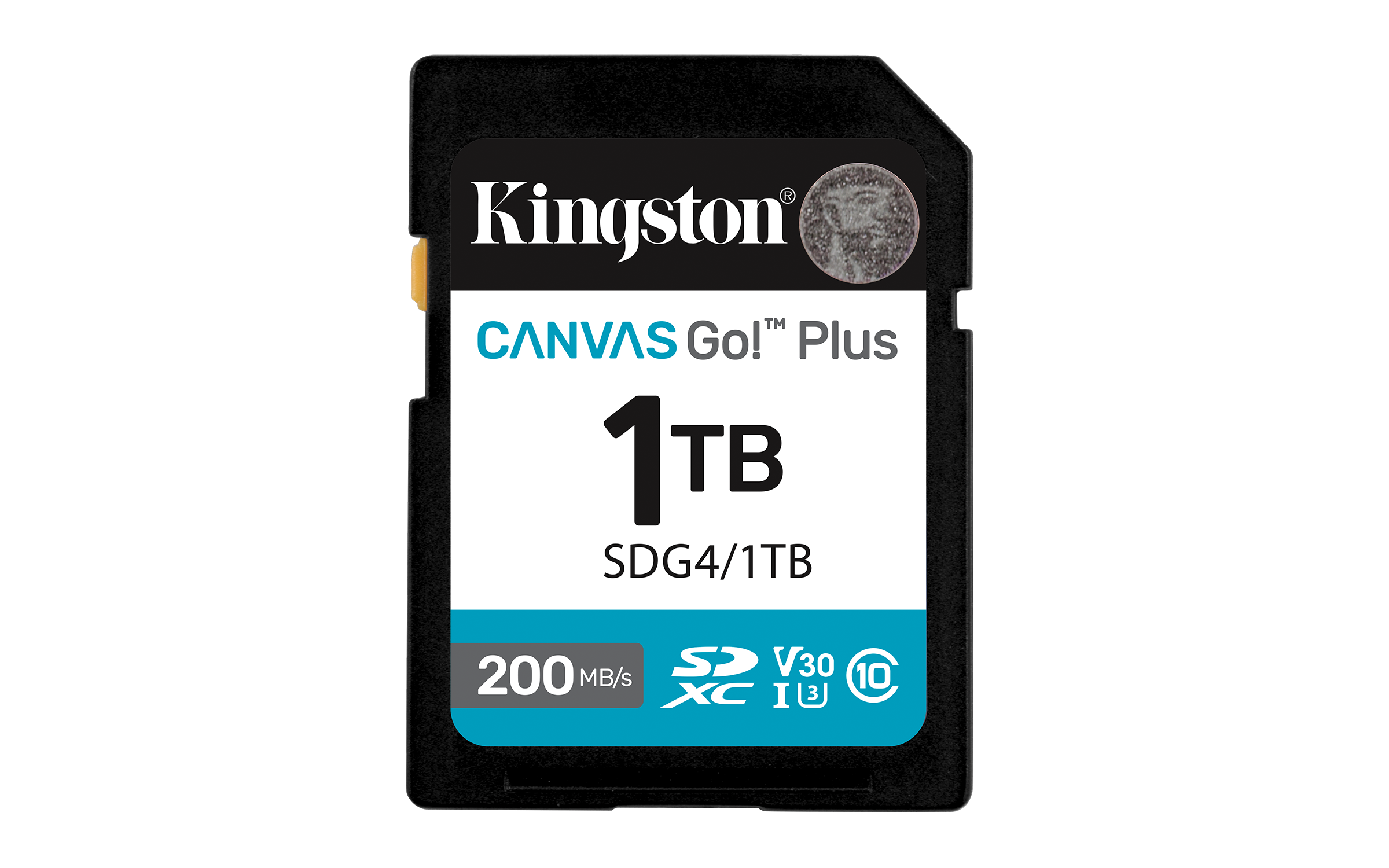 Kingston Canvas Go! Plus - Flashhukommelseskort - 1 TB - Video Class V30 / UHS-I U3 / Class10 - SDXC UHS-I
