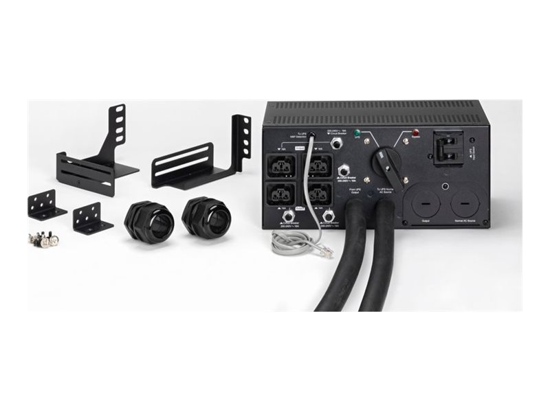 Eaton HotSwap MBP 11000i G2 - Bypass-omskifter (stativ-monterbar / ekstern) - 11000 VA - output-stikforbindelser: 5 - 3U