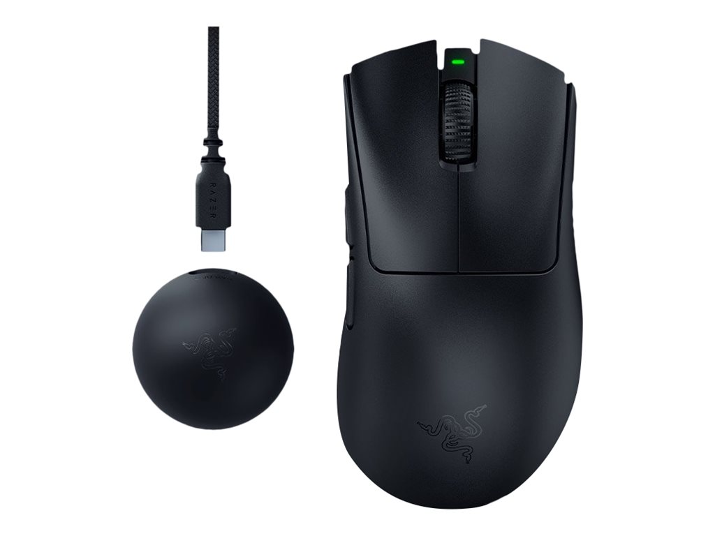 Razer DeathAdder V4 Pro - Gaming Mus - Optisk - 6 knapper - Sort
