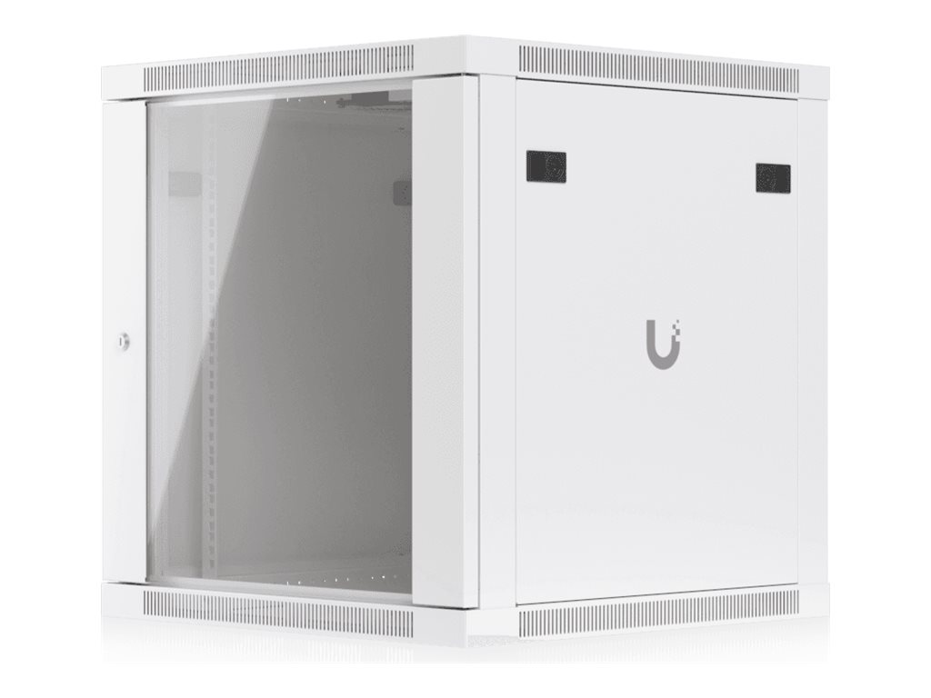 Ubiquiti 19 tommer Rack Cabinet, 12 U, 60 Cm, Med Glasdør