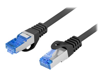 Netværkskabel Cat6a Lanberg - 5 m, RJ45, S/FTP, sort