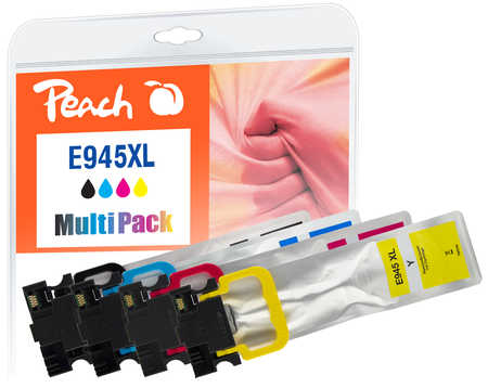 Peach PI200-796 Sort, Cyan, Magenta, Gul 5000 sider Blæk