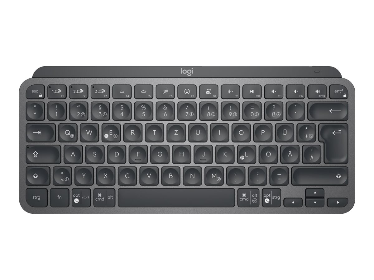 Logitech MX Keys Mini for Business - Tastatur - Tysk - Sort