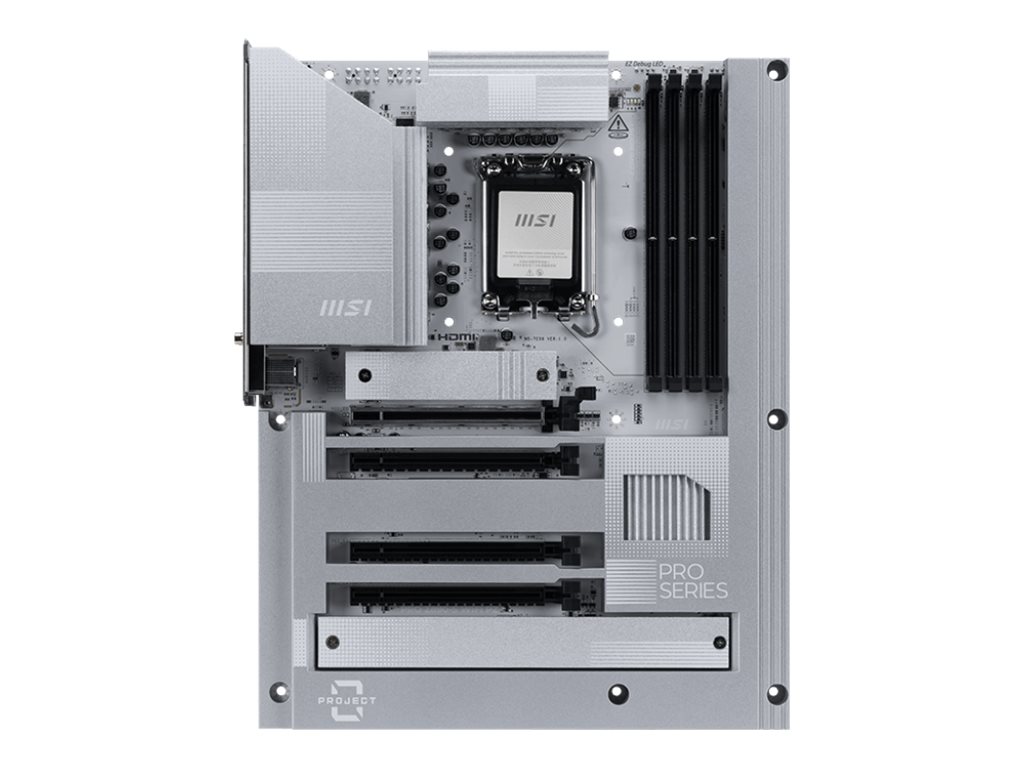 MSI PRO Z890-S WIFI PZ - motherboard - ATX - LGA1851 Socket - Z890 Bundkort - Intel Z890 - Intel LGA1851 socket - DDR5 RAM - ATX