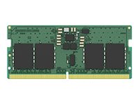 Kingston ValueRAM - DDR5 - modul - 8 GB - SO DIMM 262-PIN - 3200 MHz / PC5-51200 - CL52 - 1.1 V - clocked unbuffered - on-die ECC