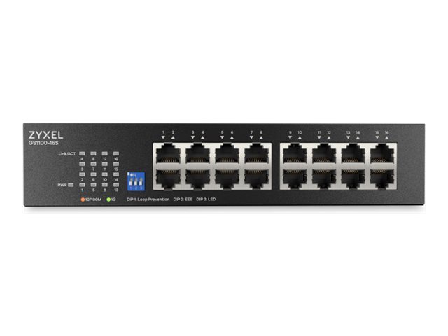 Zyxel GS1100 Series GS1100-16S Switch 16-porte Gigabit Ethernet
