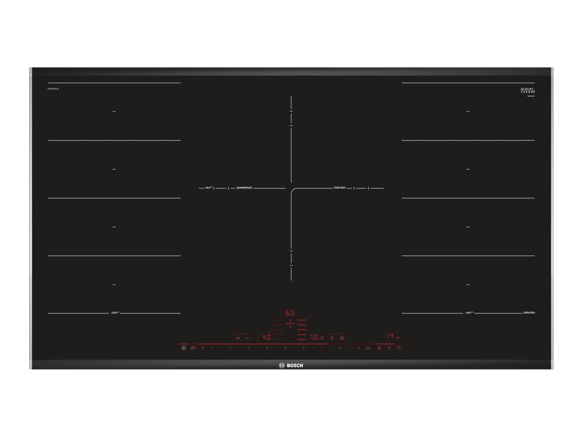 Bosch Serie 8 PXV975DC1E med PerfectFry stegesensor og DirectSelect Premium og MoveMode FlexZone