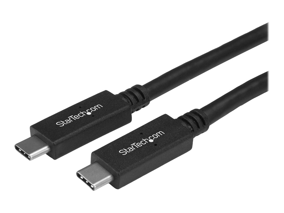 StarTech.com USB 3.1 Type C Cable - 6 ft / 2m - with Power Delivery (USB PD) - Power Pass Through Charging - USB Charger (USB315CC2M) USB Type-C kabel