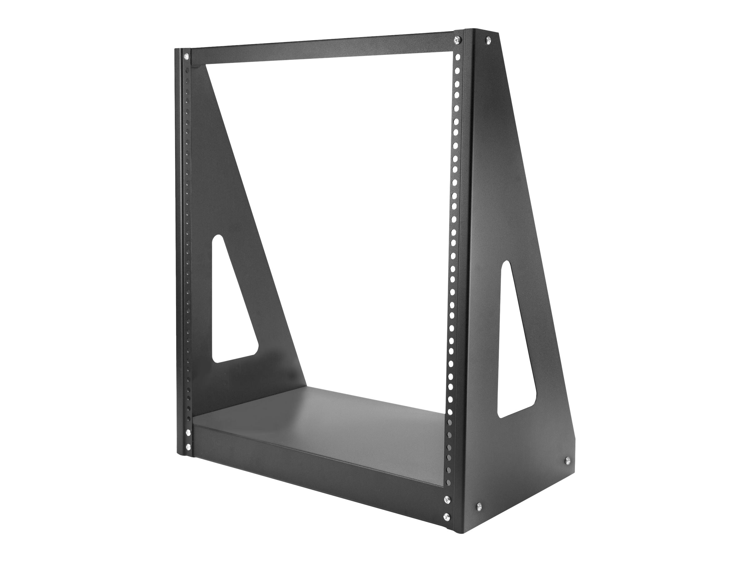 StarTech.com 12U Heavy Duty 2 Post Open Frame Network Rack - 350lbs - 19" Free Standing Desktop Rack for Computer, AV, Media, IT Equipment