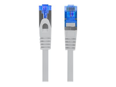 Lanberg patch cable - 25 cm - grey RAL7035 - Grå - 0.25 meter