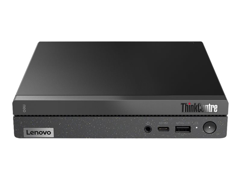 Lenovo ThinkCentre neo 50q Gen 4 12LN - Lille Core i5 13420H / op til 4.6 GHz - RAM 8 GB - SSD 512 GB - TCG Opal Encryption 2, NVMe - UHD Graphics - Gigabit Ethernet - Win 11 Pro - skærm: ingen - tastatur: Internationalt engelsk - sort - Lenovo TopSeller - med 3 Years Lenovo Onsite Support