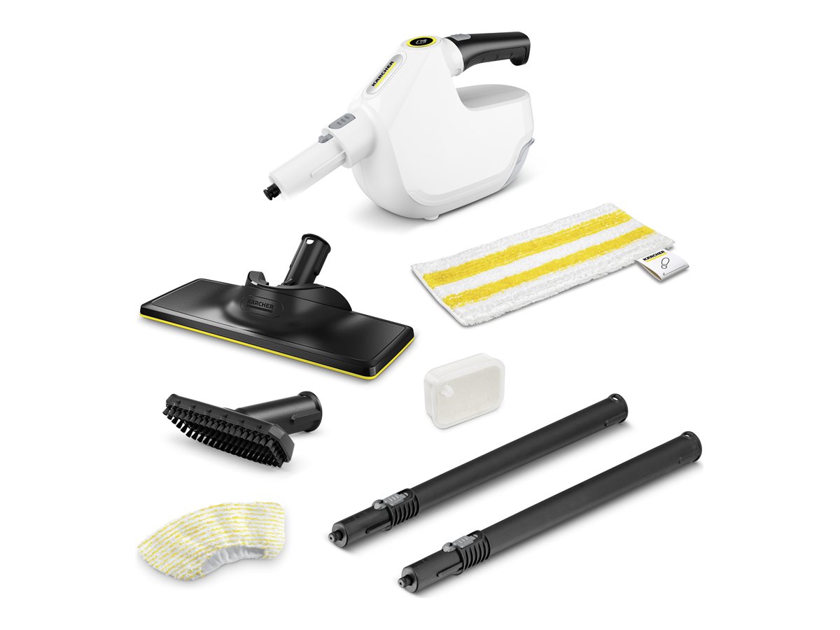 Kärcher SC 1 Multi & Up - Elektrisk moppe/damprenser - pind/håndholdt (2-i-1) - hvid