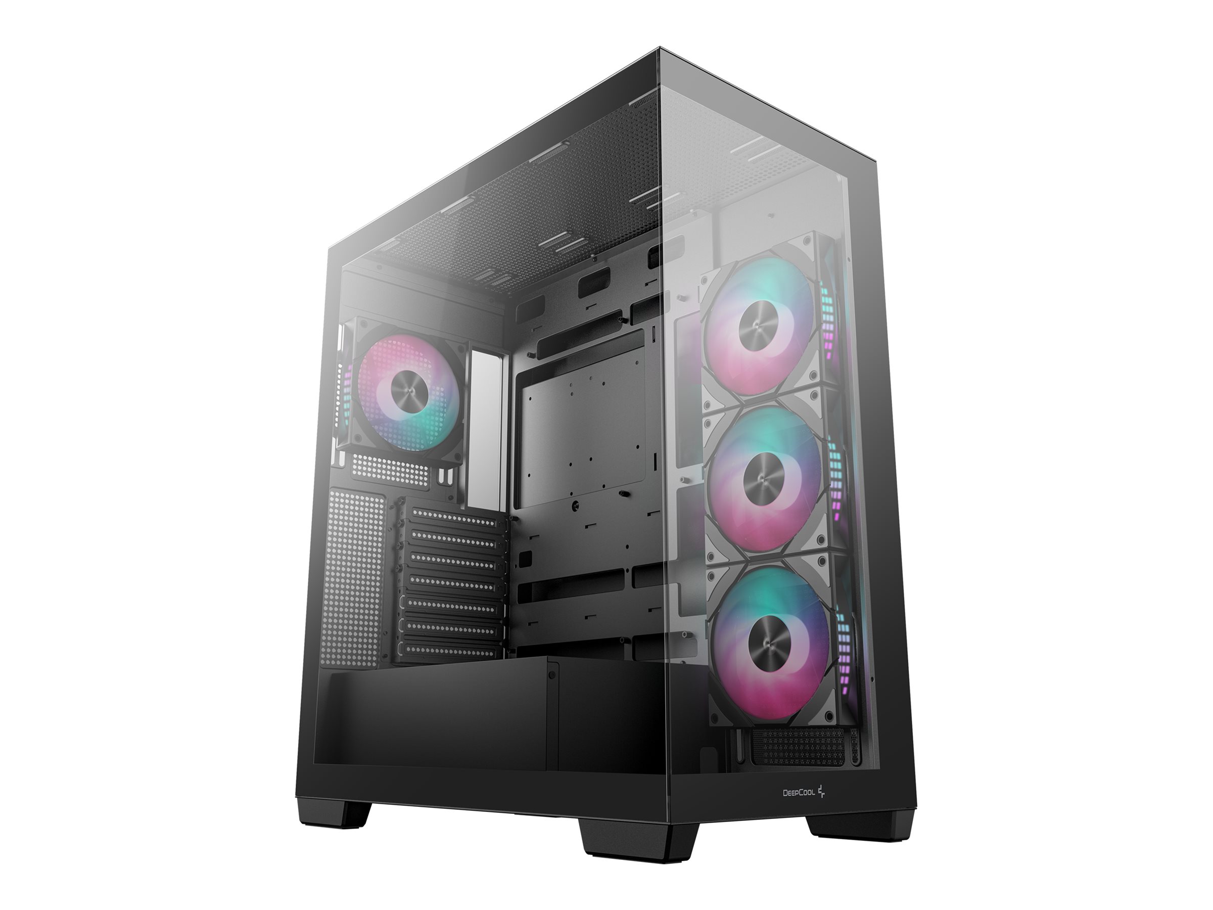 DeepCool CG580 4F - Kabinet - Miditower - Sort